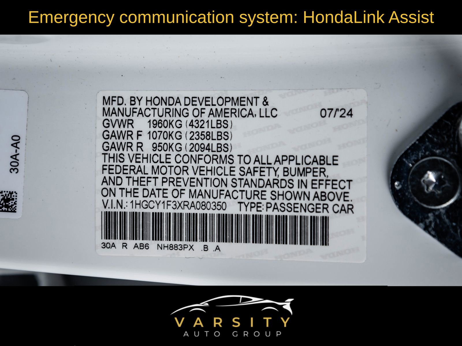 Used 2024 Honda Accord EX image 31