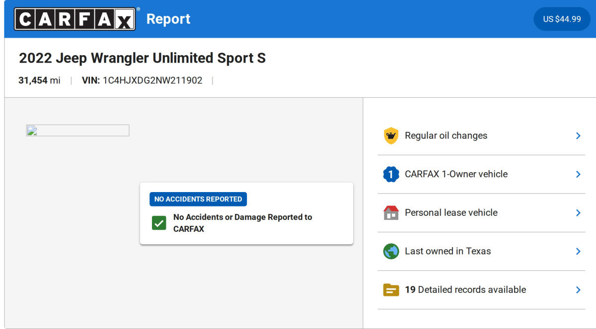 Used 2022 Jeep Wrangler Unlimited Sport image 6