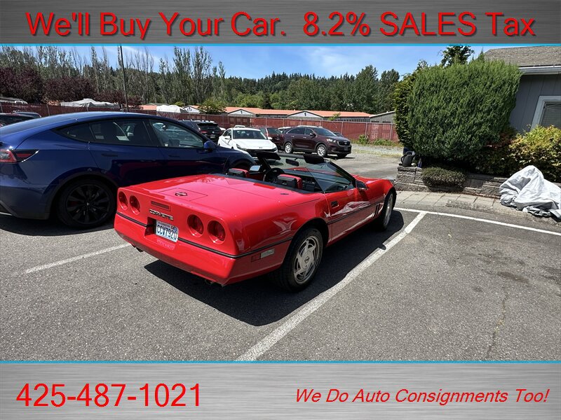Used 1989 Chevrolet Corvette Convertible RWD image 6