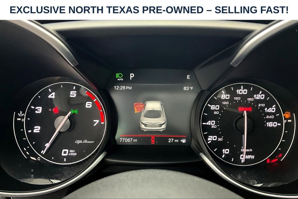 Used 2019 Alfa Romeo Giulia Ti Sport w/ Quick Order Package 22U Sport RWD image 27