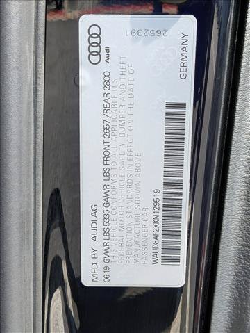 Used 2019 Audi A6 2.0T Premium w/ Convenience Package AWD/4WD image 24