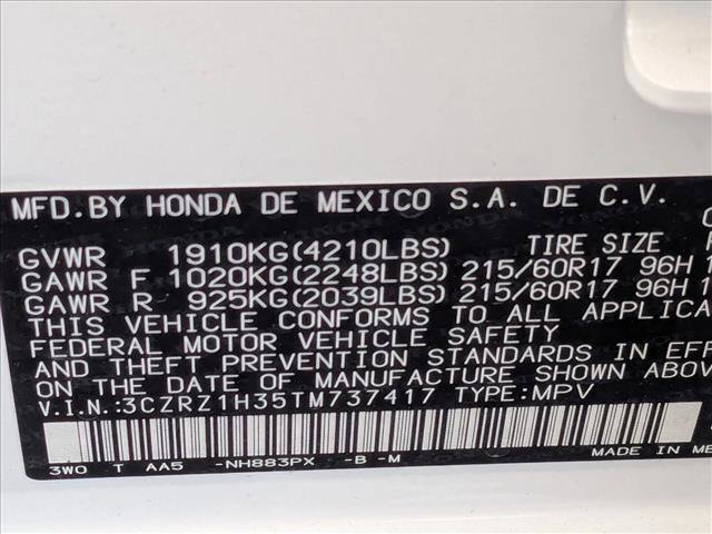 New 2026 Honda HR-V LX image 16