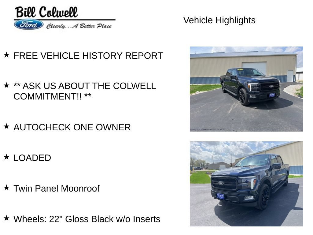 Used 2024 Ford F150 Lariat w/ Equipment Group 502A High AWD/4WD image 11
