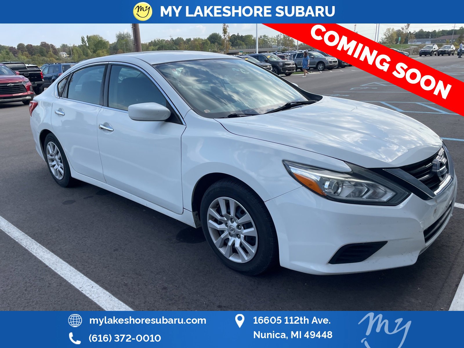 Used 2016 Nissan Altima 2.5 S w/ Power Driver Seat Package