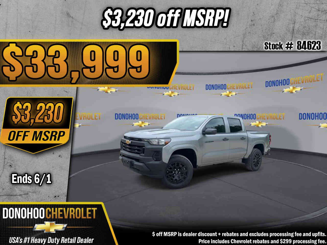New 2026 Chevrolet Colorado W/T w/ WT Custom Package