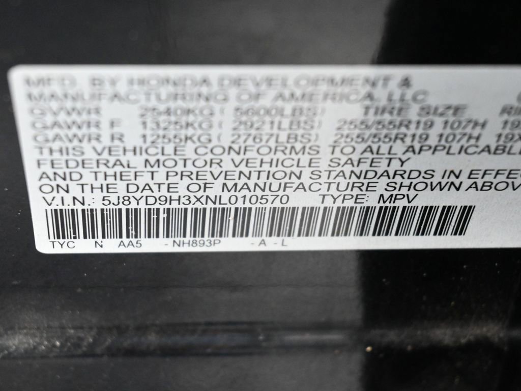 Used 2022 Acura MDX FWD image 18