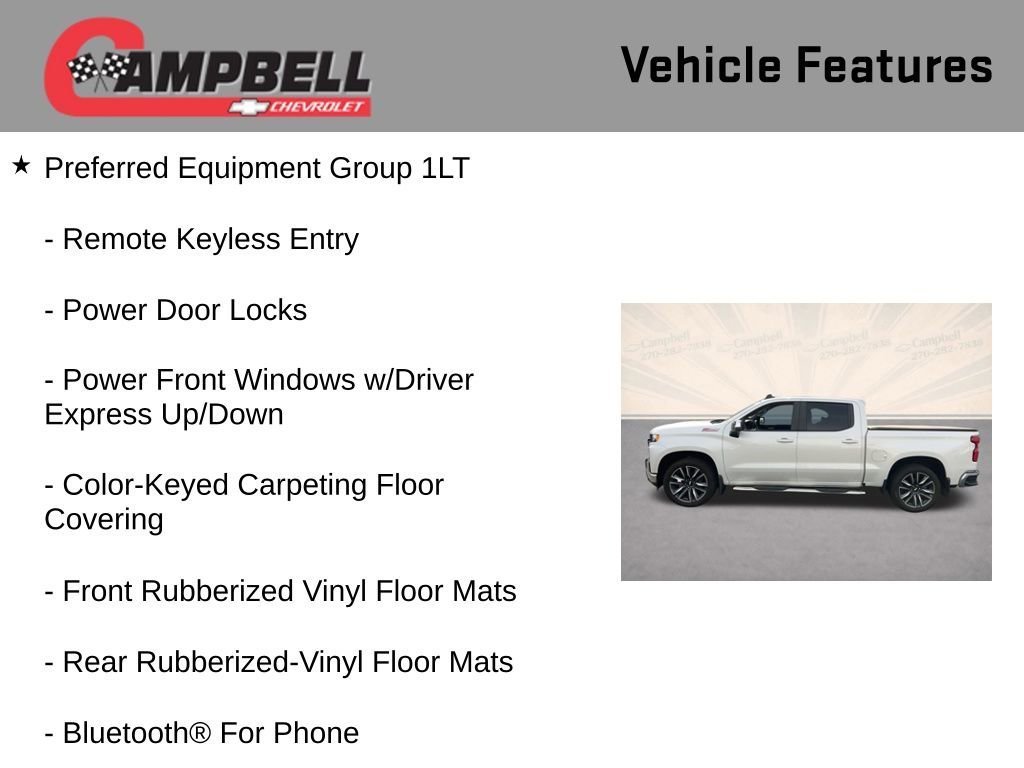 Used 2019 Chevrolet Silverado 1500 LT w/ All-Star Edition AWD/4WD image 10