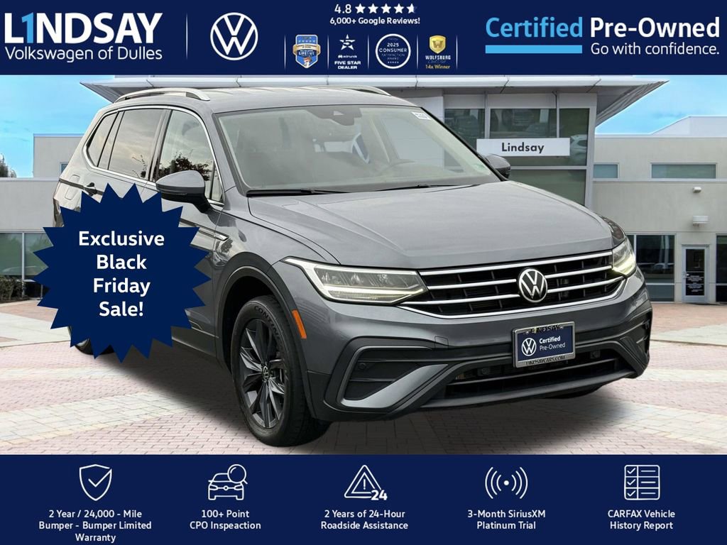 Certified 2022 Volkswagen Tiguan SE