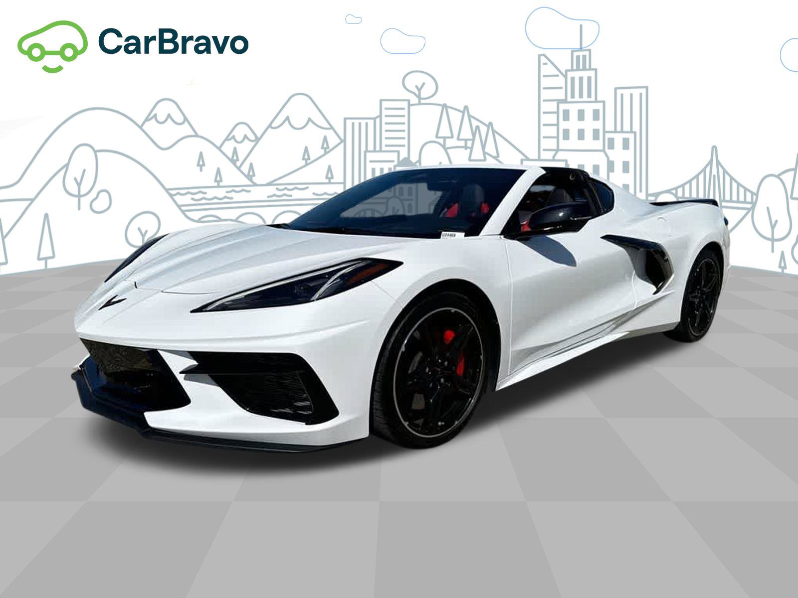 Certified 2024 Chevrolet Corvette Stingray Preferred Cpe w/ Z51 Performance Package RWD image 1