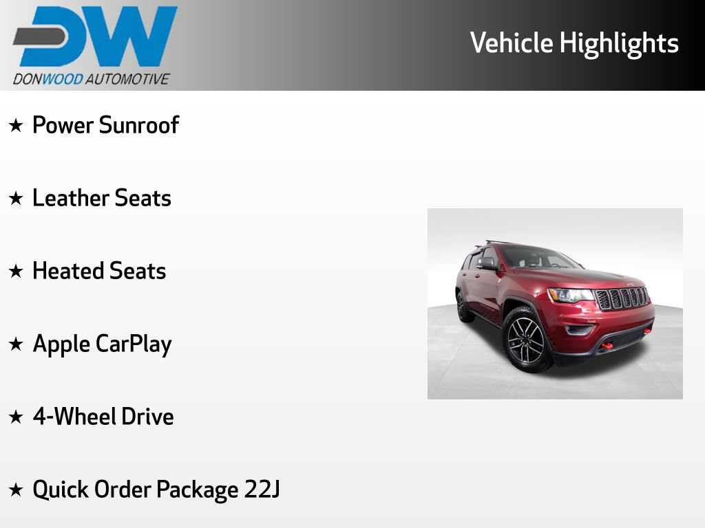 Used 2020 Jeep Grand Cherokee Trailhawk AWD/4WD image 6