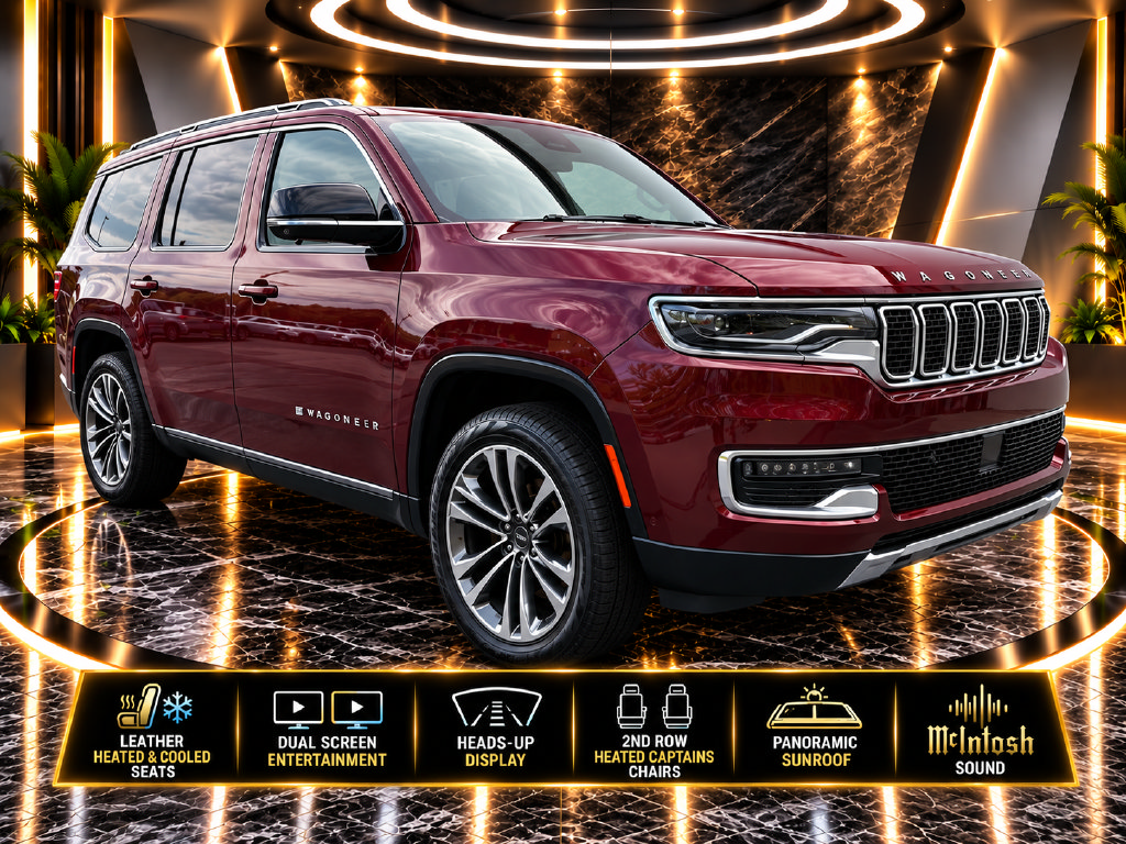 Used 2023 Jeep Wagoneer Series III w/ Premium Group I AWD/4WD 360° Tour