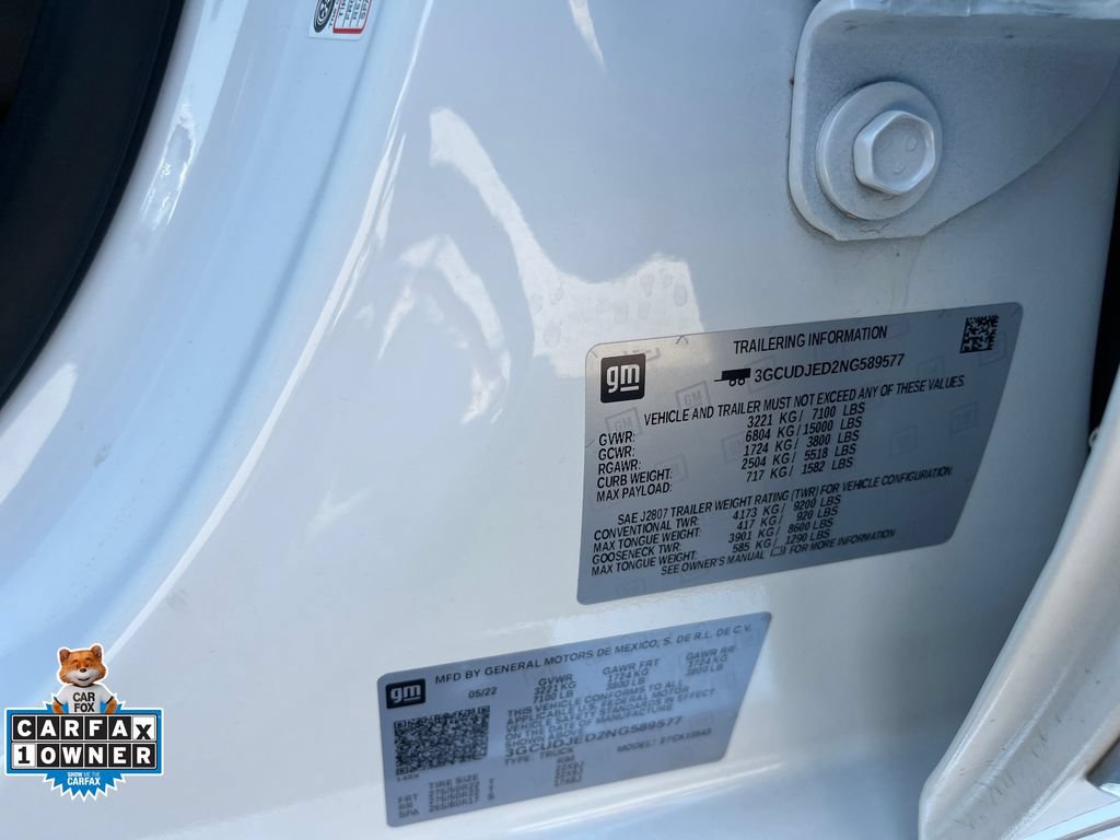 Used 2022 Chevrolet Silverado 1500 High Country AWD/4WD image 32