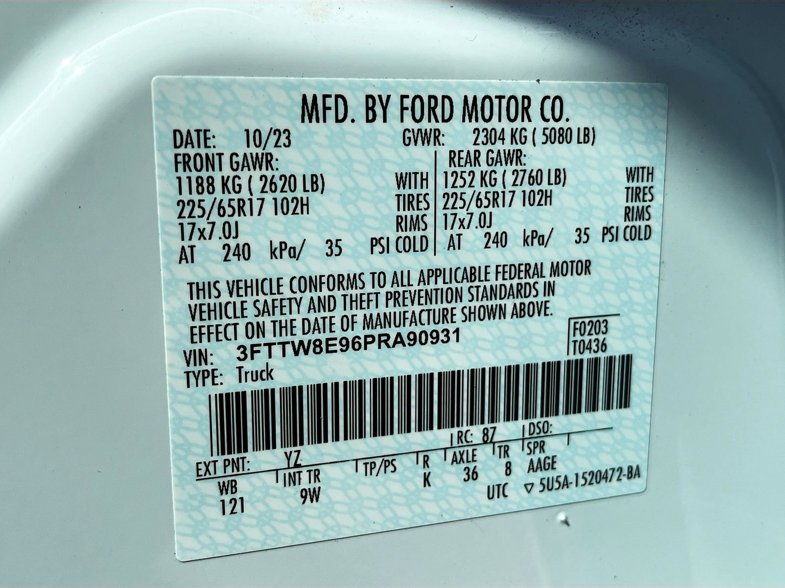 Used 2023 Ford Maverick XL FWD image 29