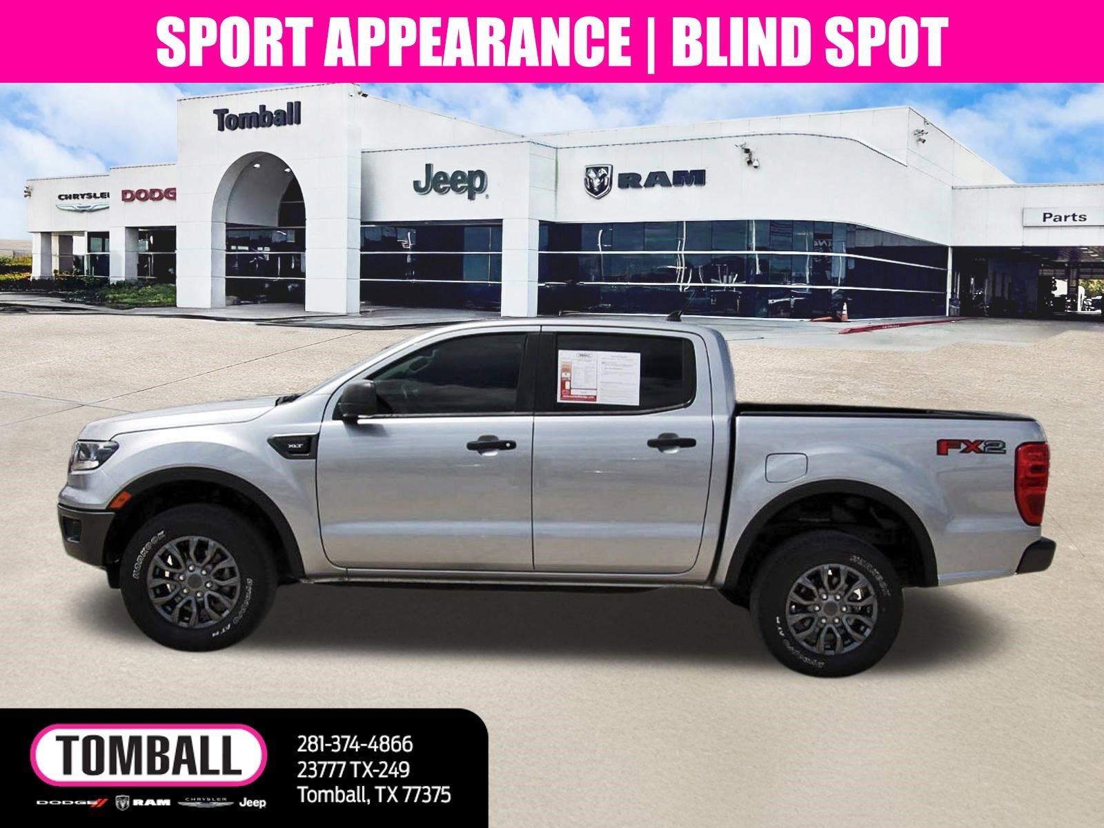 Used 2021 Ford Ranger XLT w/ Equipment Group 301A Mid RWD image 4