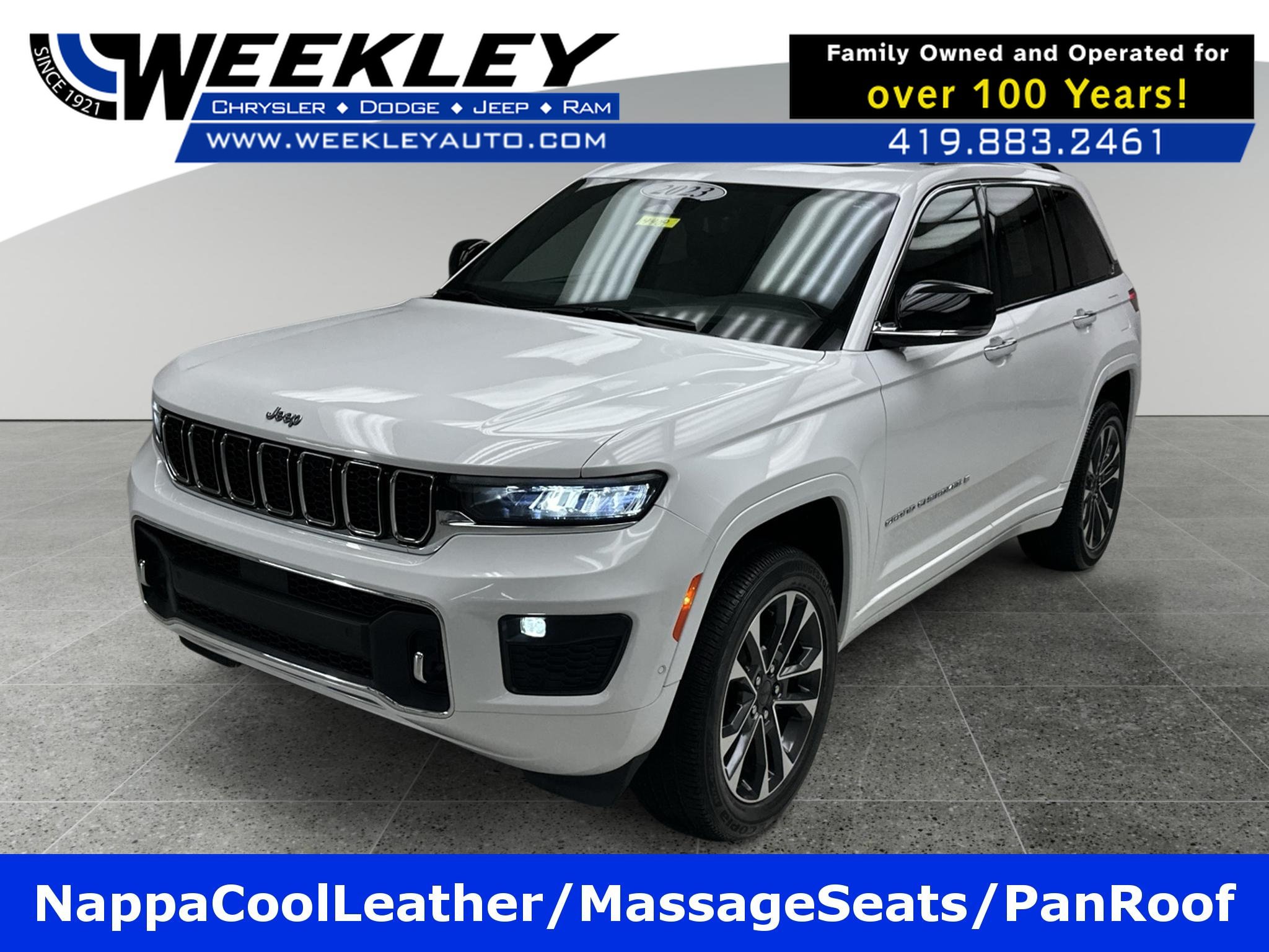Used 2023 Jeep Grand Cherokee Overland w/ Luxury Tech Group IV