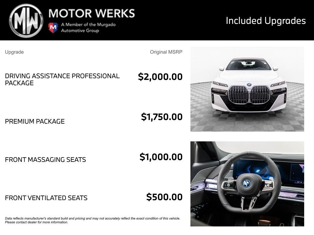 New 2025 BMW 750e xDrive AWD/4WD image 4