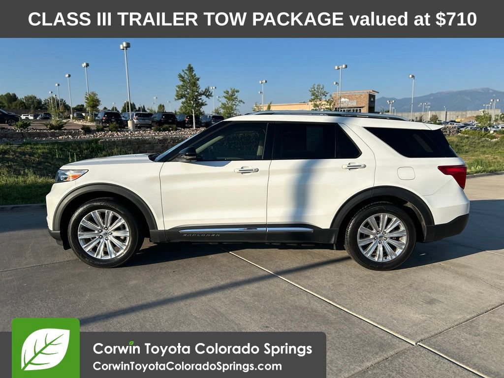 Used 2020 Ford Explorer Limited w/ Class III Trailer Tow Package RWD image 5