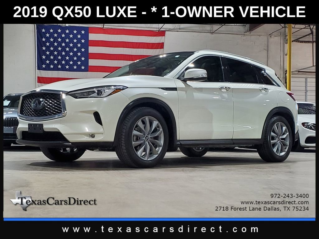 Used 2019 INFINITI QX50 Luxe w/ Navigation Package image 1