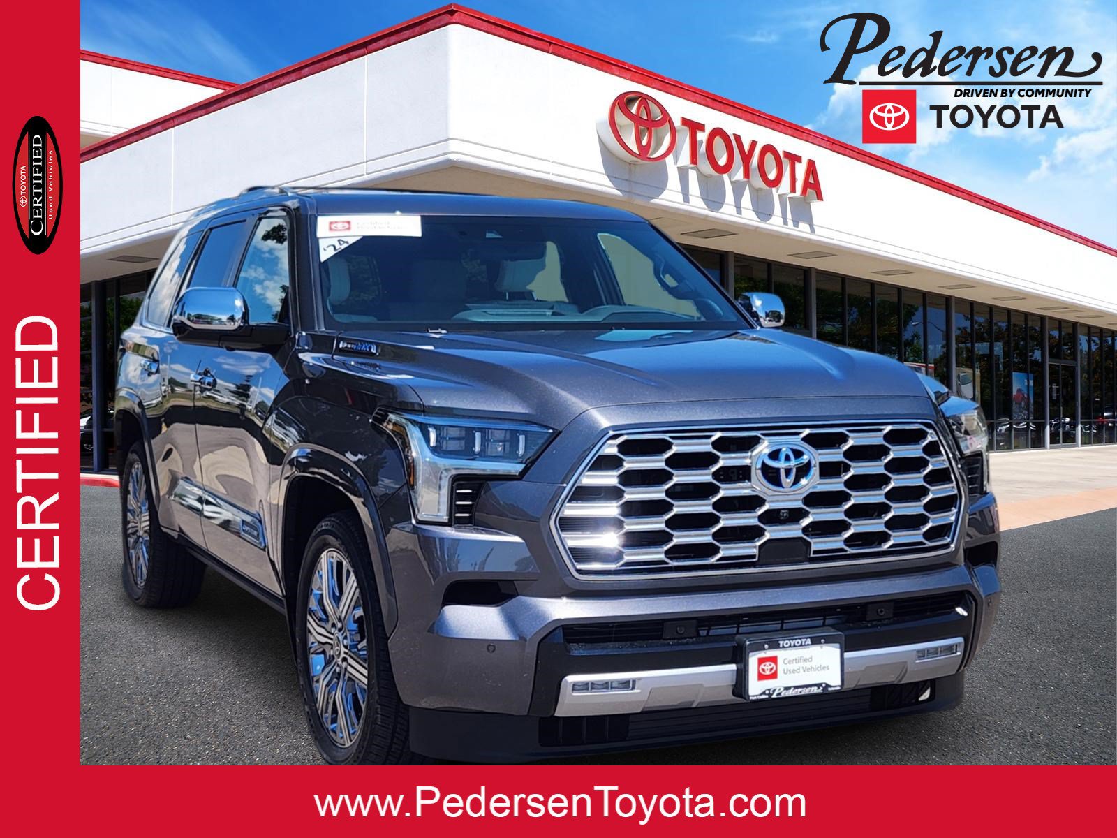 Certified 2024 Toyota Sequoia Capstone
