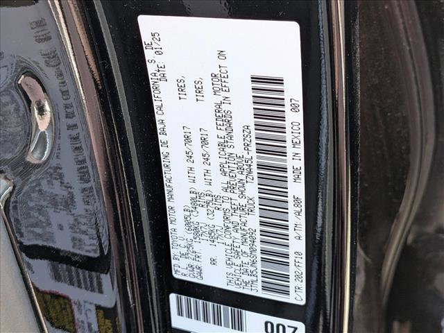 New 2025 Toyota Tacoma SR5 image 16