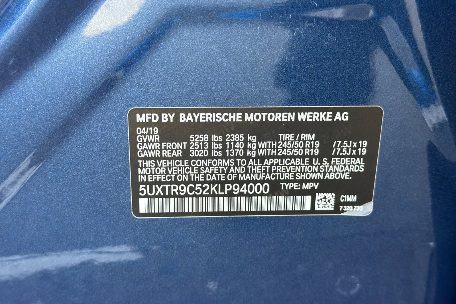 Used 2019 BMW X3 xDrive30i w/ Premium Package image 40