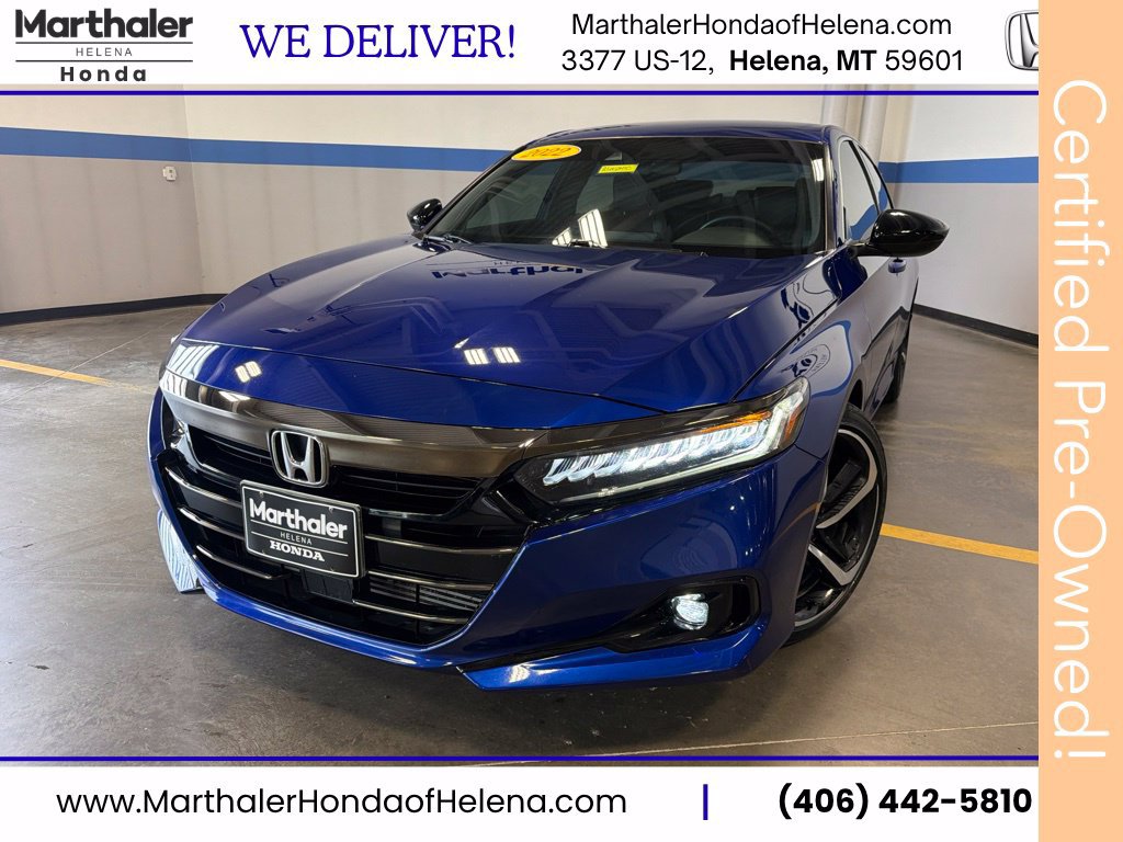 Certified 2022 Honda Accord Sport