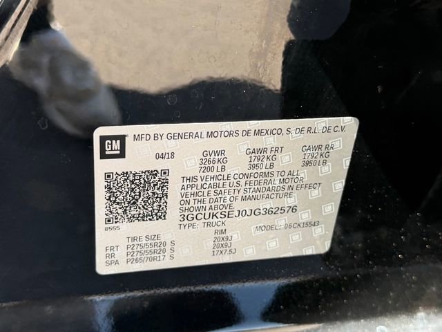 Used 2018 Chevrolet Silverado 1500 LTZ Z71 w/ Redline Edition image 28