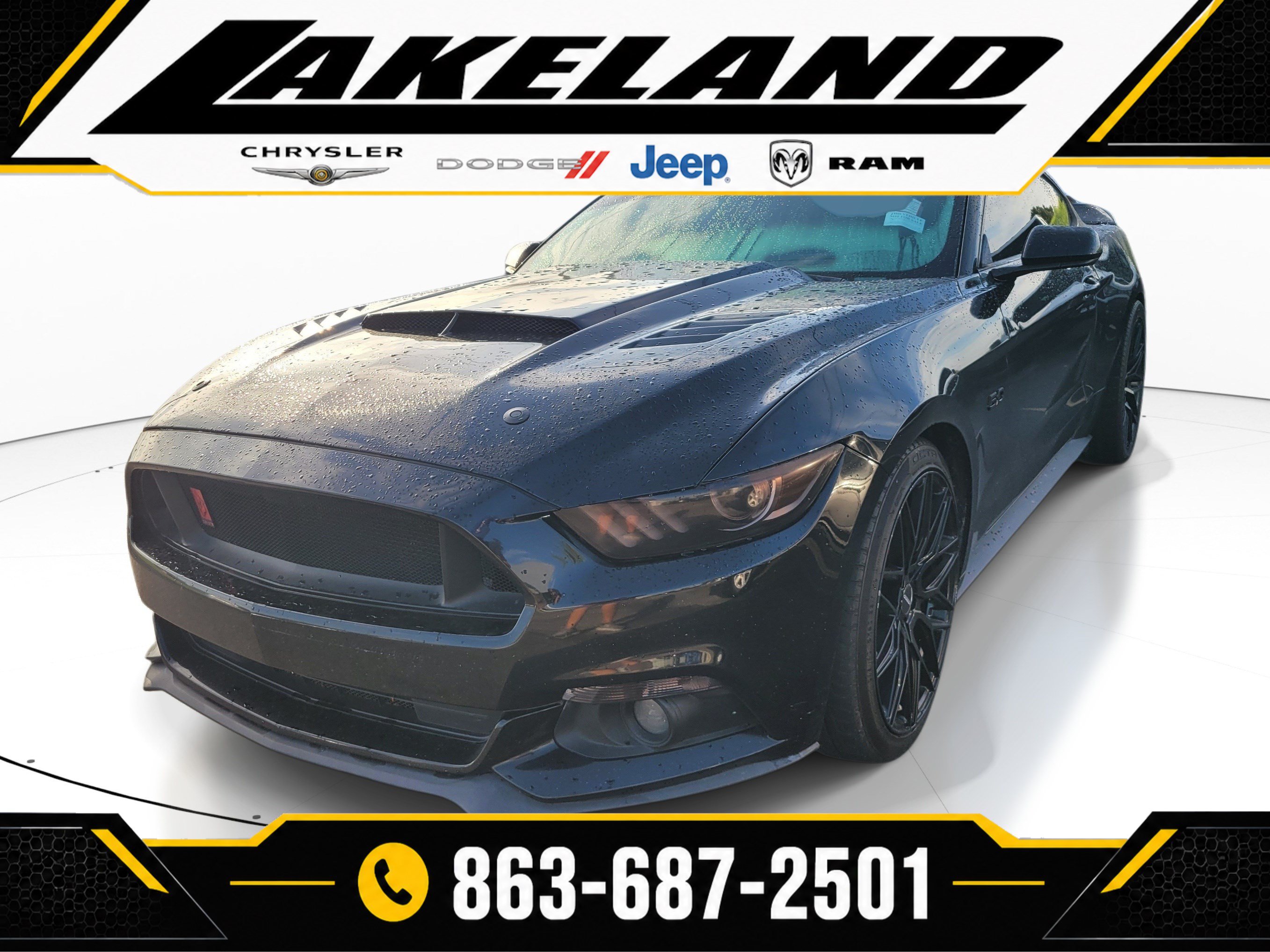 Used 2016 Ford Mustang GT w/ Enhanced Security Package RWD image 3