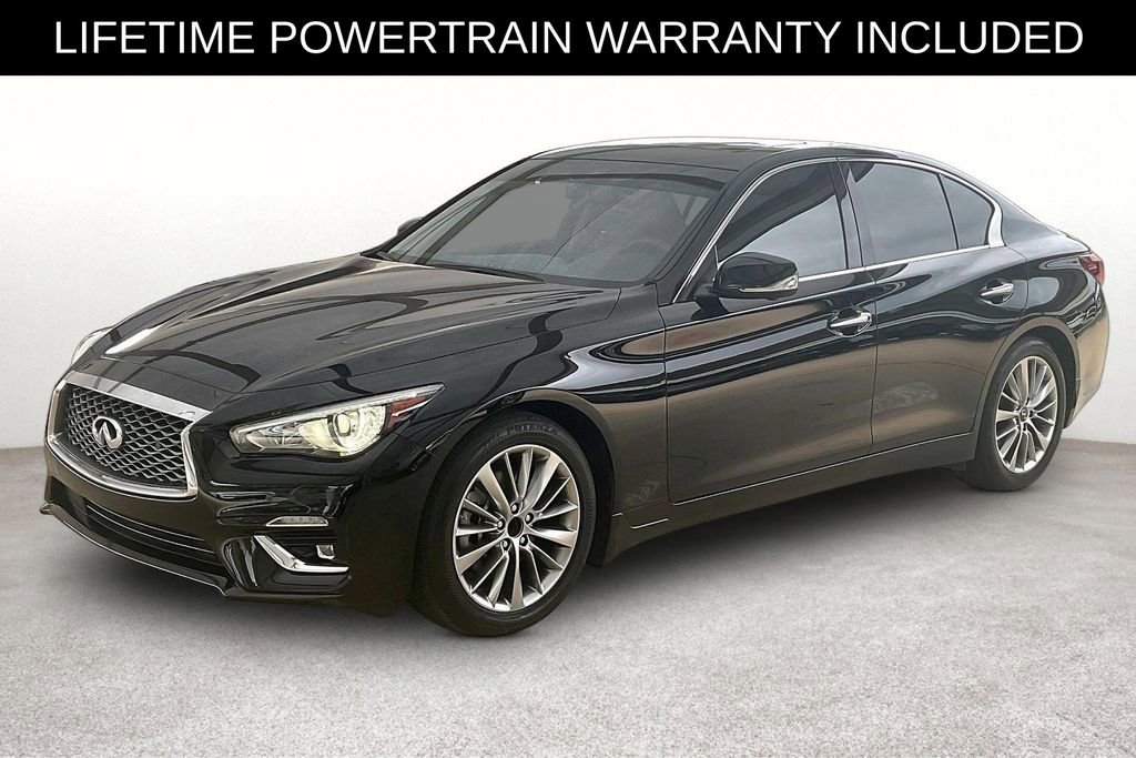 Certified 2023 INFINITI Q50 Luxe w/ Cargo Package RWD image 9