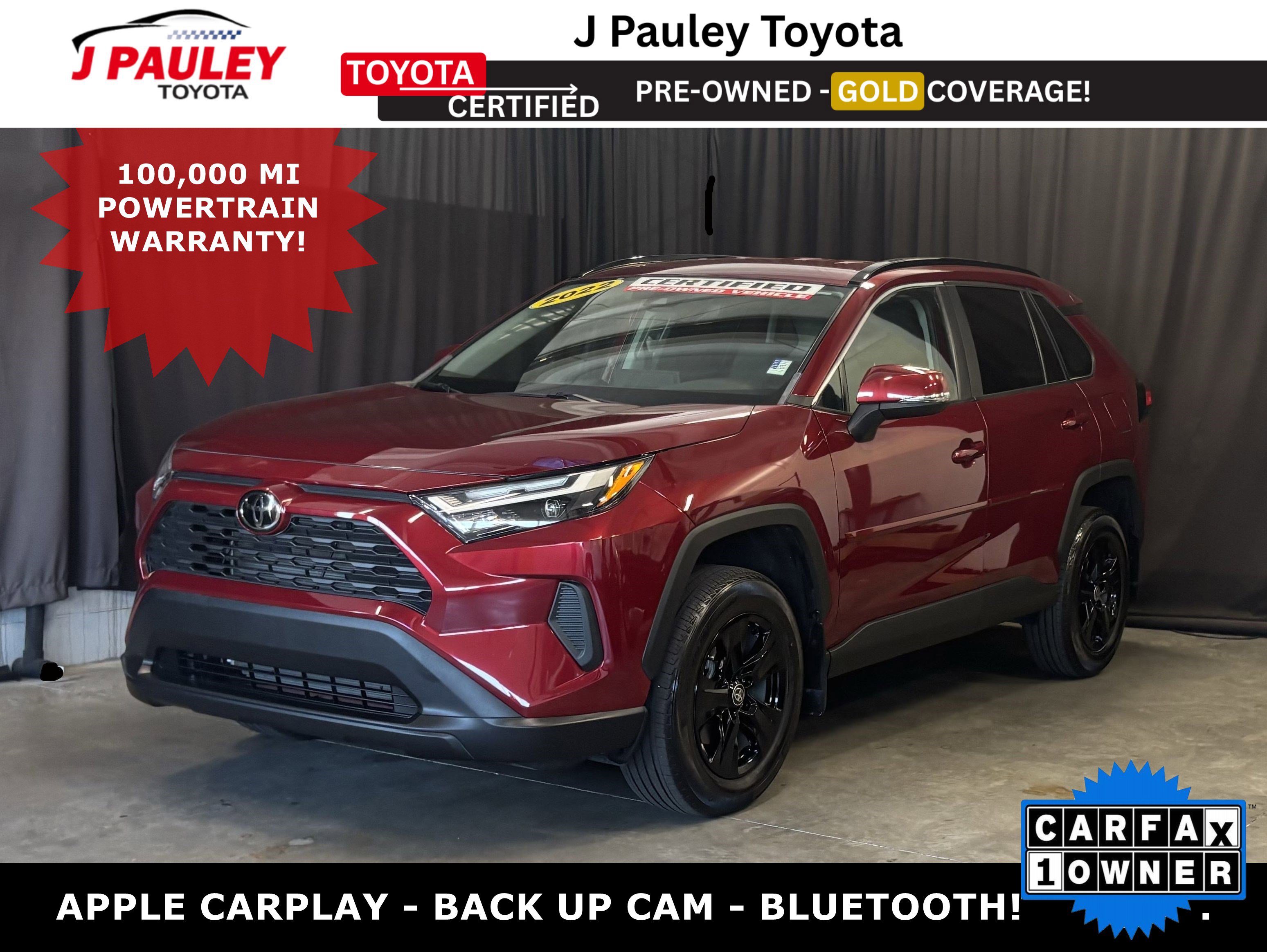 Certified 2022 Toyota RAV4 XLE