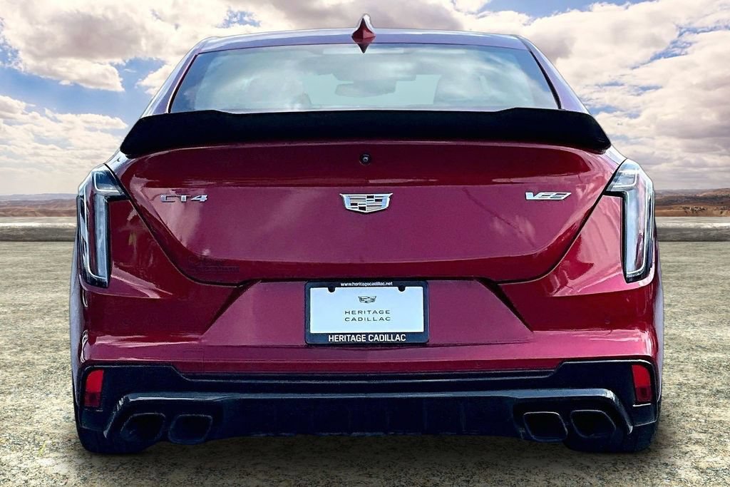 Used 2022 Cadillac CT4 V Blackwing w/ Carbon Fiber 1 Package RWD image 6