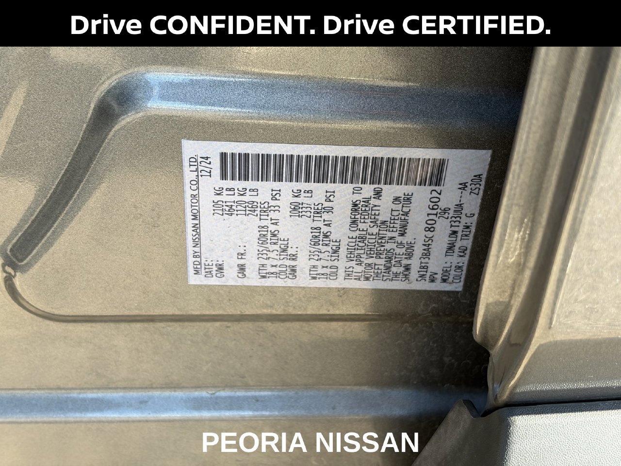 Certified 2025 Nissan Rogue SV FWD image 37