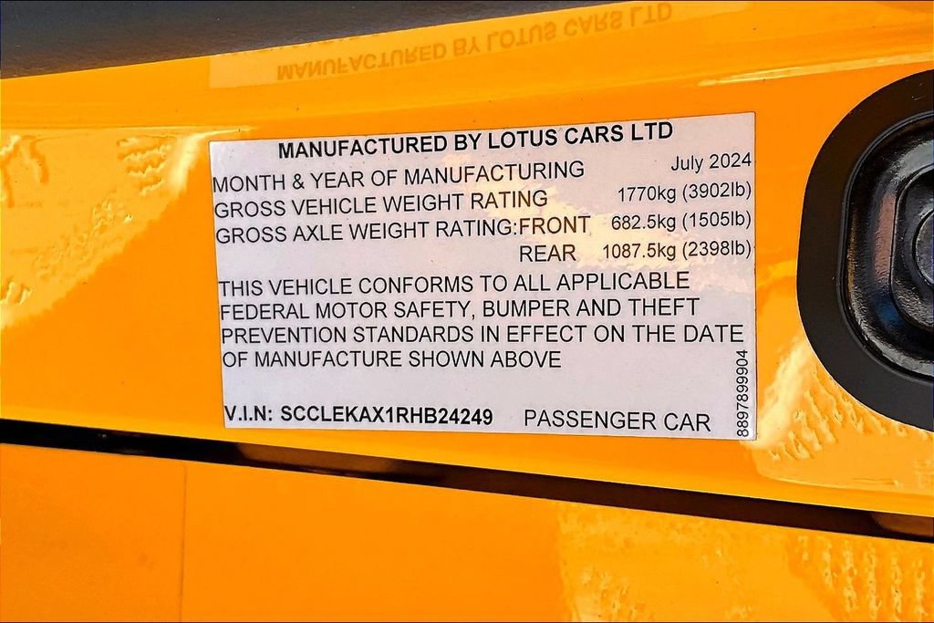Used 2024 Lotus Emira First Edition RWD image 19
