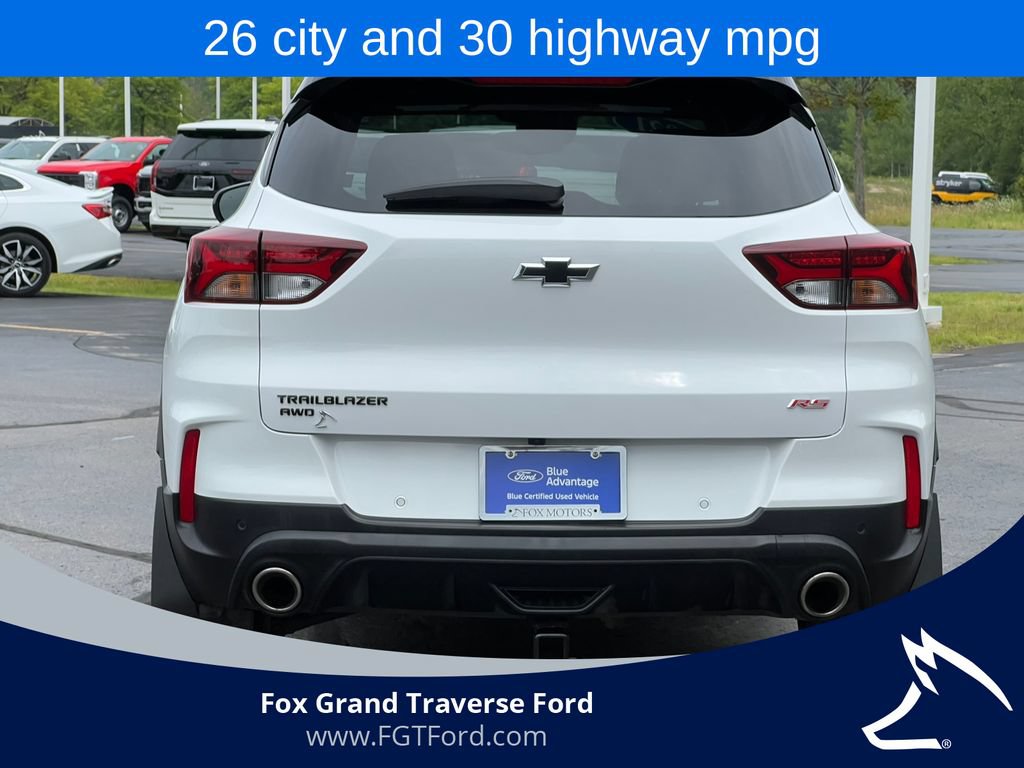 Used 2021 Chevrolet TrailBlazer RS w/ Technology Package AWD/4WD image 46