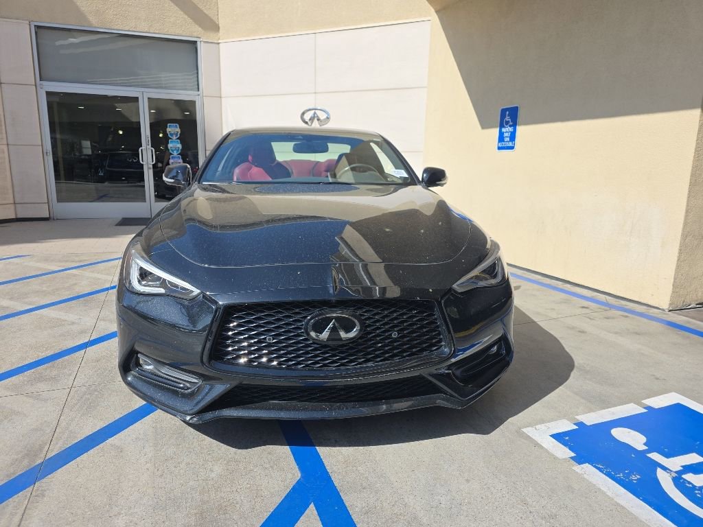 Used 2022 INFINITI Q60 Red Sport 400 w/ Cargo Package RWD image 2