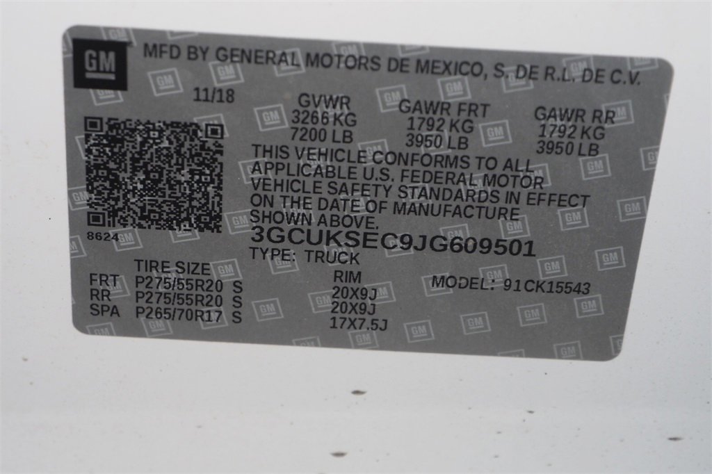 Used 2018 Chevrolet Silverado 1500 LTZ w/ Texas Edition image 27