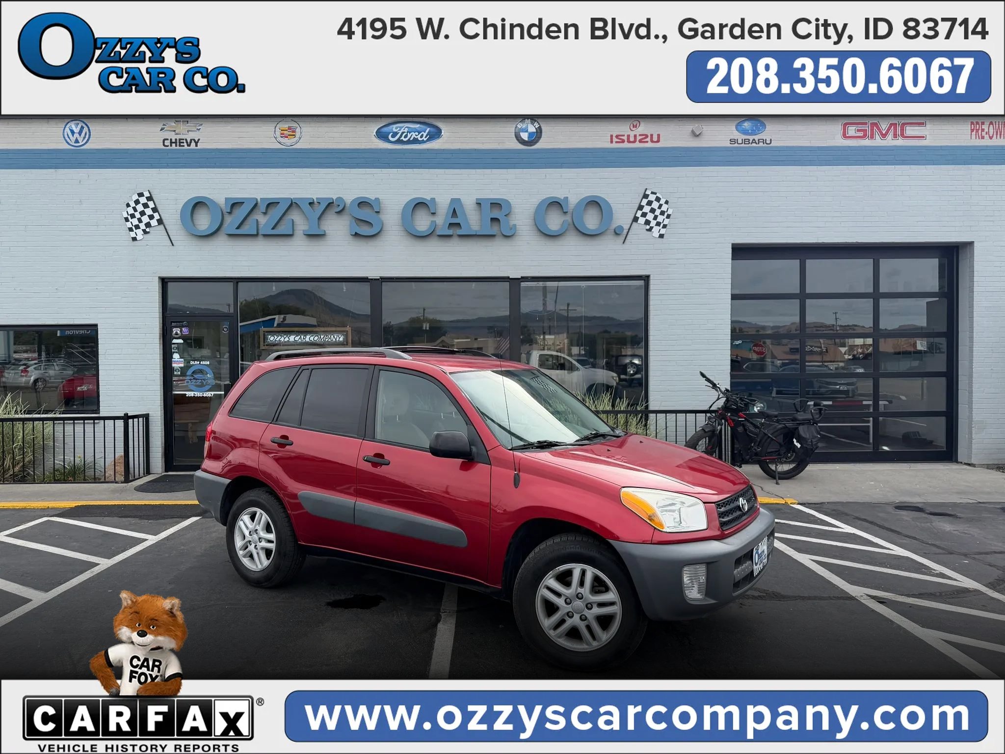 Used 2001 Toyota RAV4 2WD w/ Quick-Order Pkg