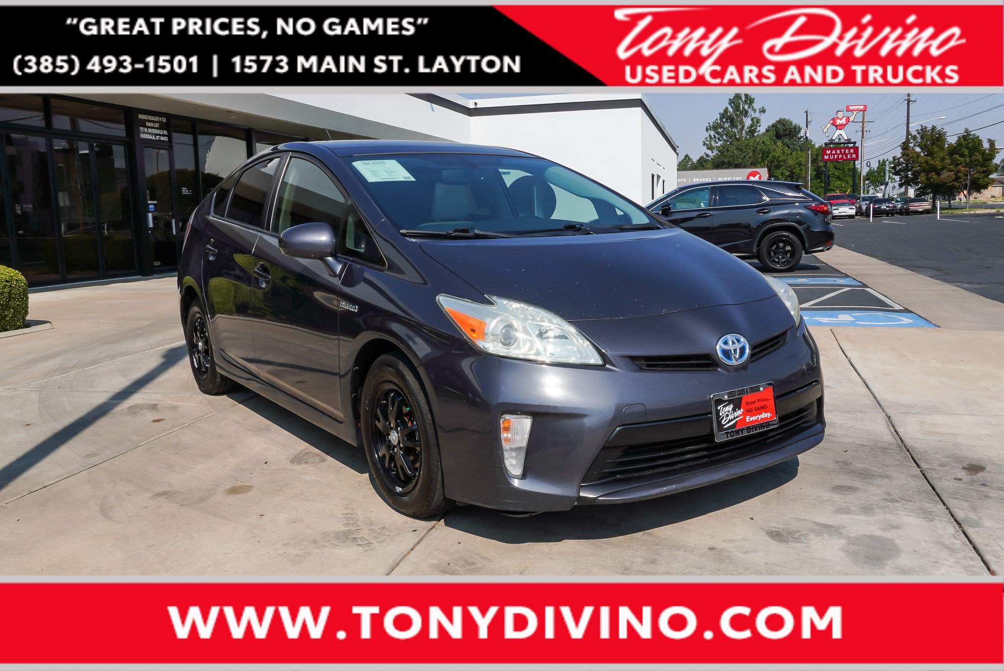 Used 2013 Toyota Prius Four w/ Deluxe Solar Roof Pkg
