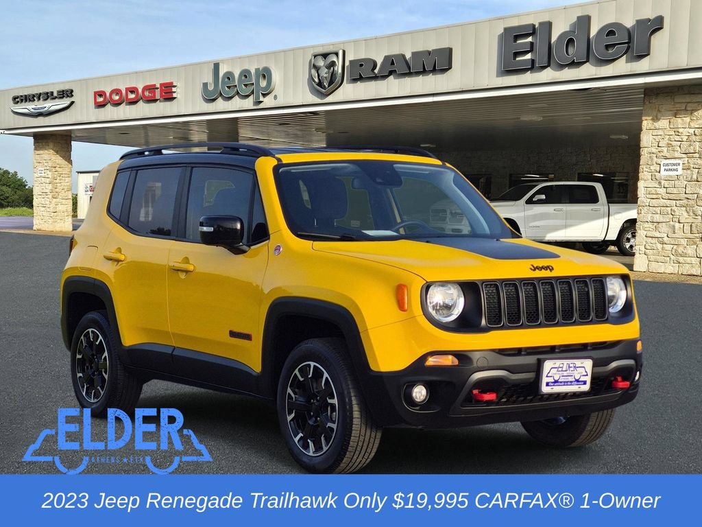 Used 2023 Jeep Renegade Trailhawk AWD/4WD image 1