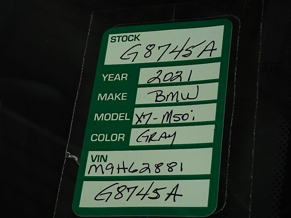 Used 2021 BMW X7 M50i w/ Cold Weather Package image 47