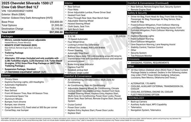 Used 2025 Chevrolet Silverado 1500 LT image 34