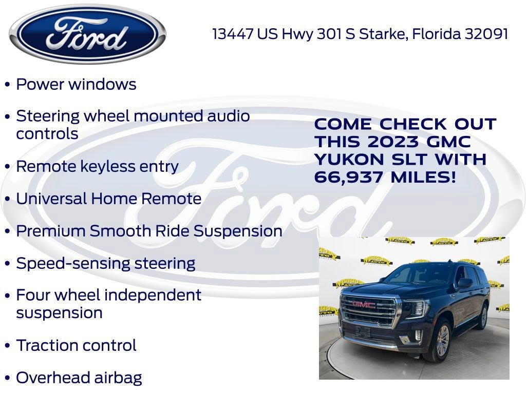 Used 2023 GMC Yukon SLT image 25