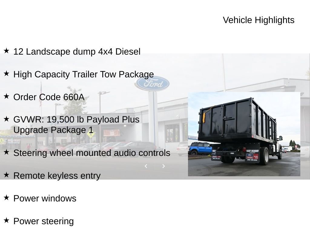 New 2025 Ford F550 4x4 Regular Cab Super Duty image 19