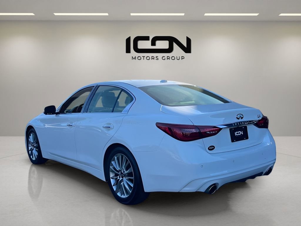 Used 2021 INFINITI Q50 Luxe image 3