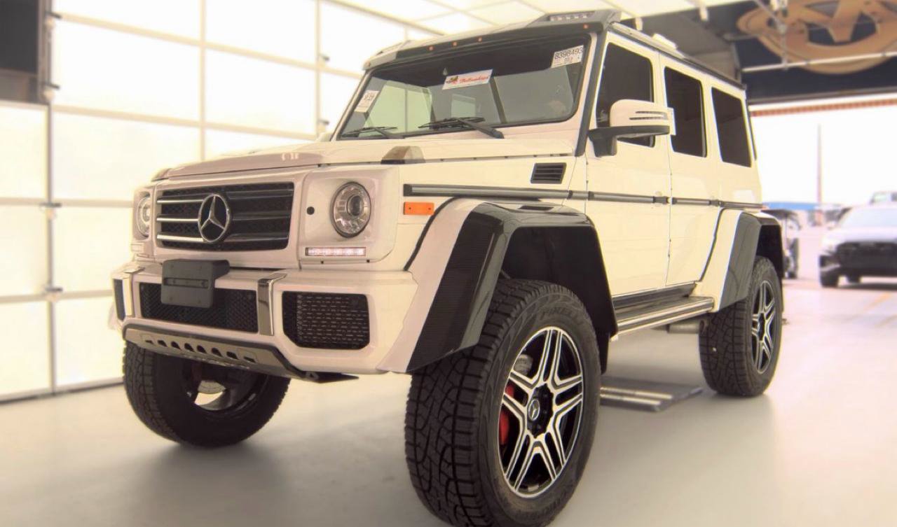 Used 2018 Mercedes-Benz G 550 Squared image 4