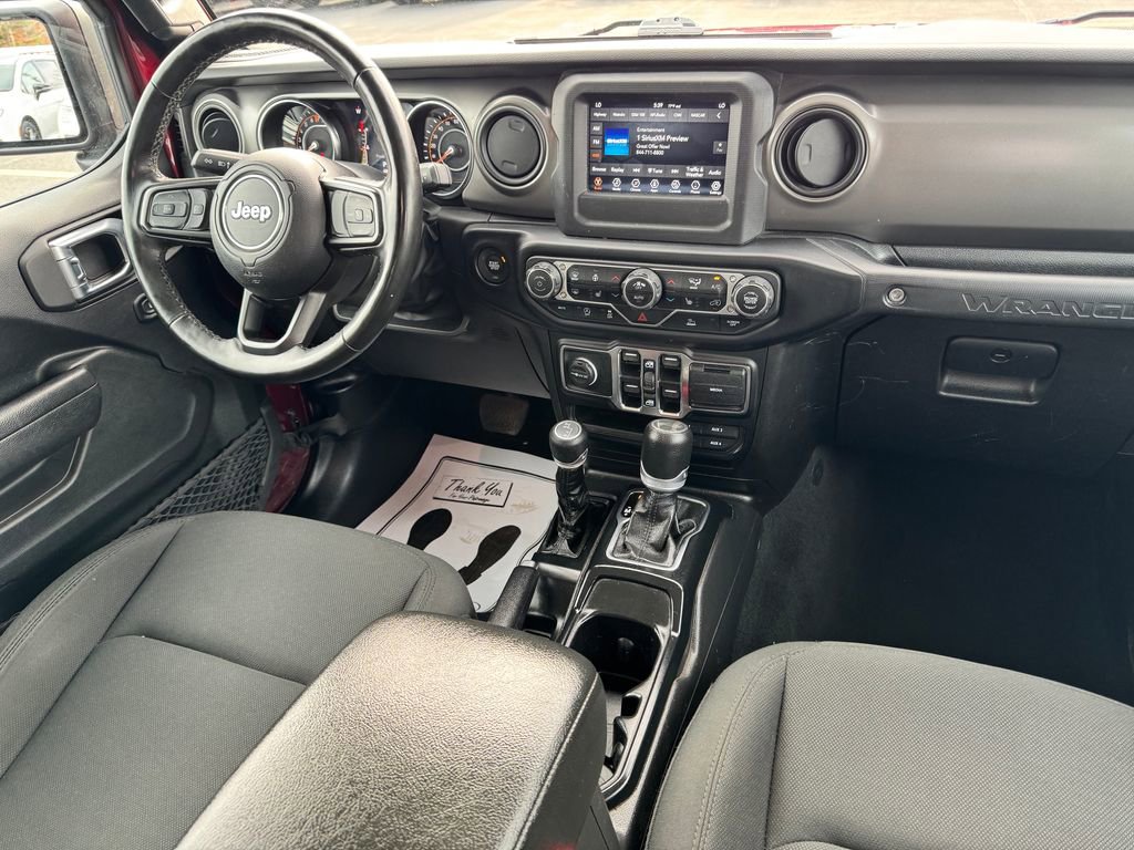 Used 2022 Jeep Wrangler Unlimited Sport w/ Cold Weather Group AWD/4WD image 10