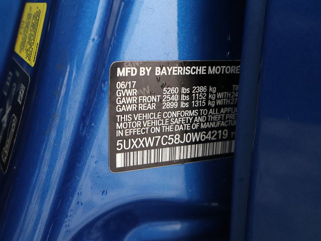 Used 2018 BMW X4 M40i w/ Driving Assistance Package image 50