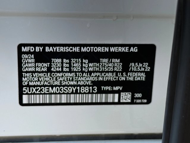 Certified 2025 BMW X7 xDrive40i w/ M Sport Package AWD/4WD image 29