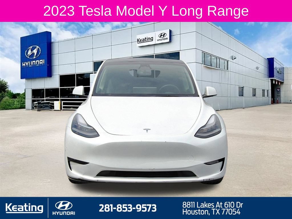 Used 2023 Tesla Model Y Long Range AWD/4WD image 2