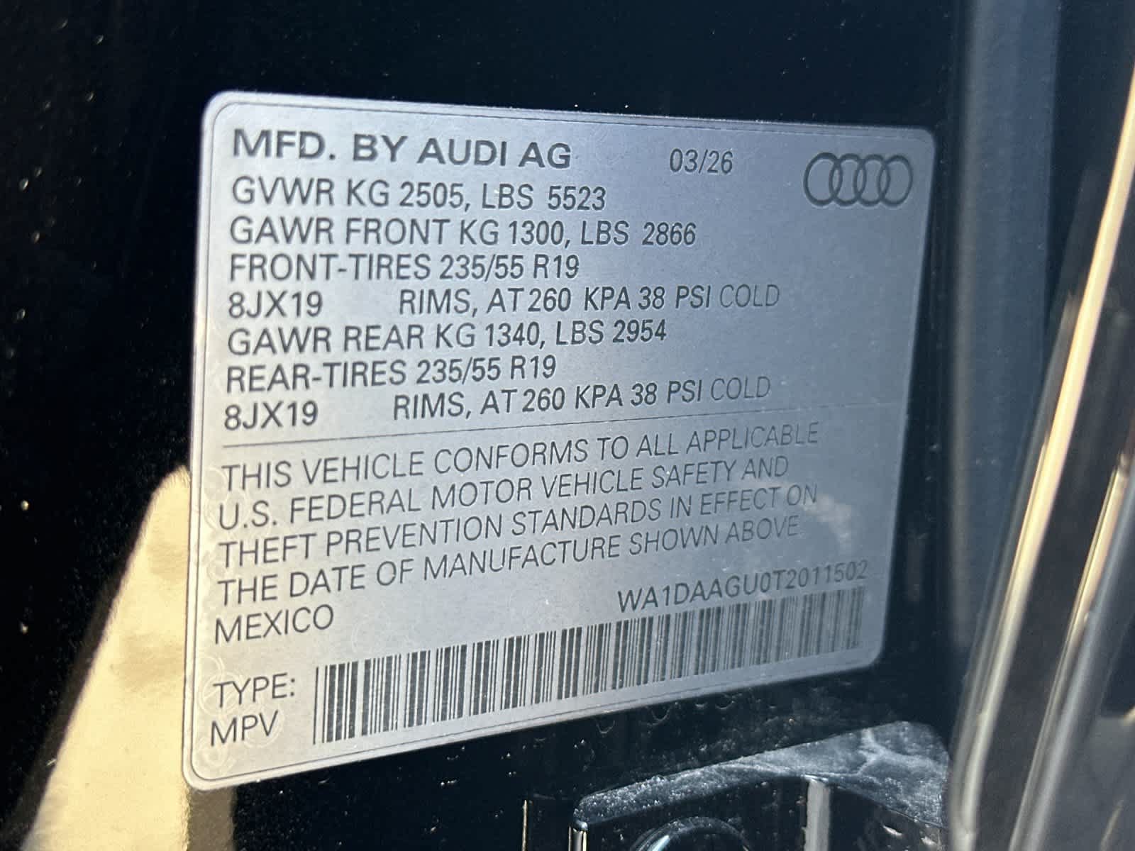 Used 2026 Audi Q5 Premium w/ Convenience Package AWD/4WD image 30